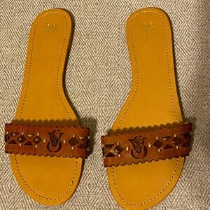 Victoria’s Secret tan slide sandals